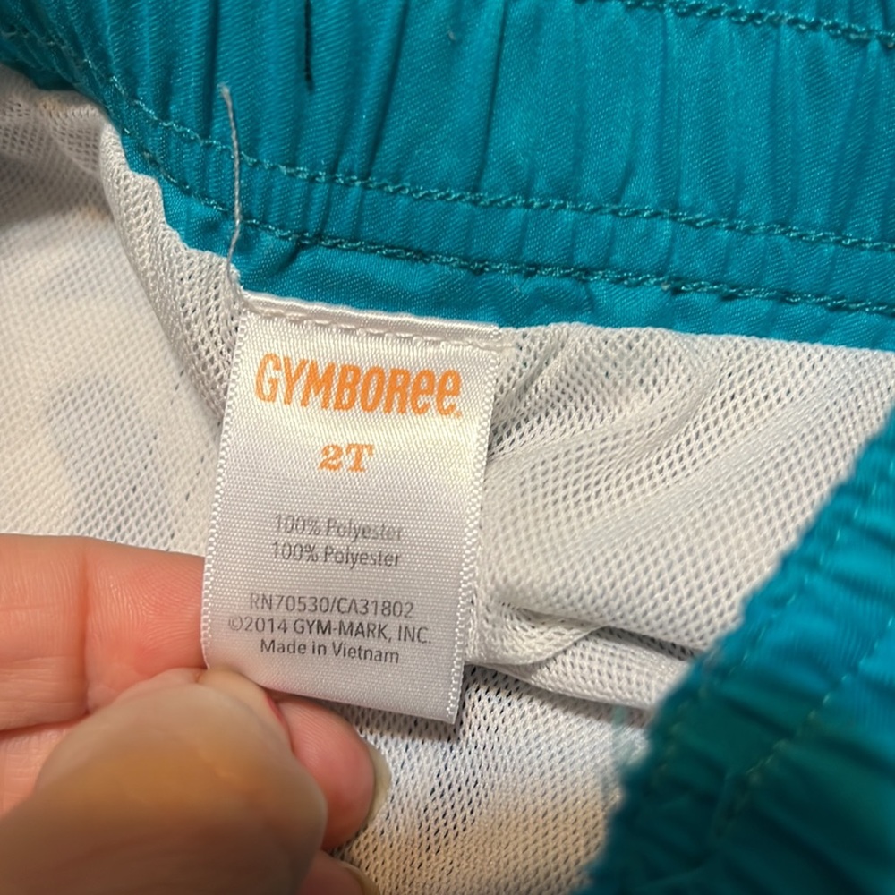 Three piece little boys Gymboree swim 2T - Picture 9 of 13